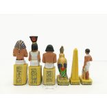  Sakkfigura készlet /Róma vs Egyiptom/