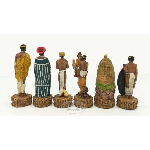 Sakkfigura készlet /Britek vs Zuluk/