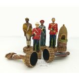 Sakkfigura készlet /Britek vs Zuluk/