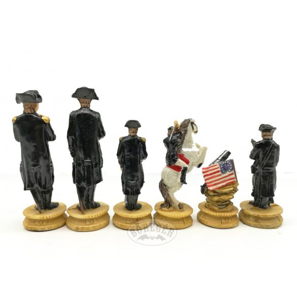Sakkfigura készlet  /Amerikai függetlenségi háború /