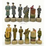 Sakkfigura készlet /Hitler vs Roosewelt/ 