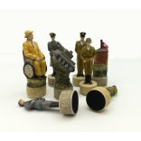 Sakkfigura készlet /Hitler vs Roosewelt/ 