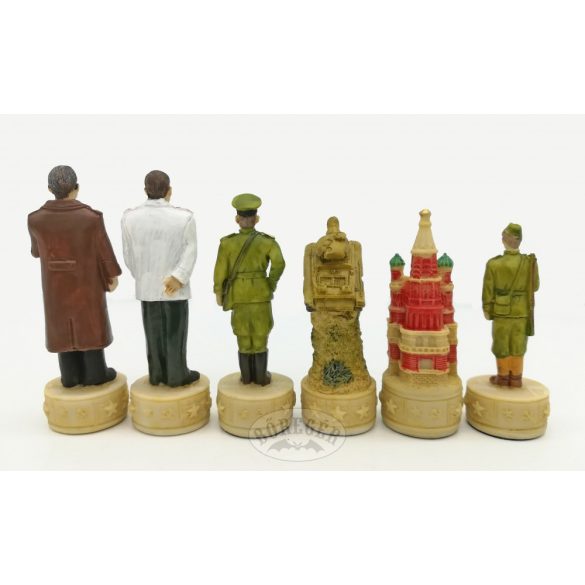Sakkfigura készlet /Hitler vs Stalin/
