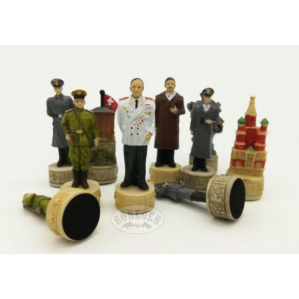 Sakkfigura készlet /Hitler vs Stalin/