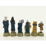 Sakkfigura készlet /Rómaiak vs Perzsák/