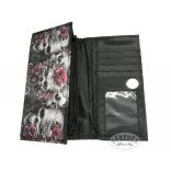 Öt koponyás rózsás pénztárca