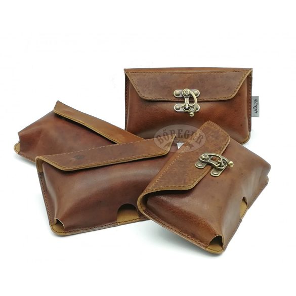 Bőr telefon tok /nagyméretű/