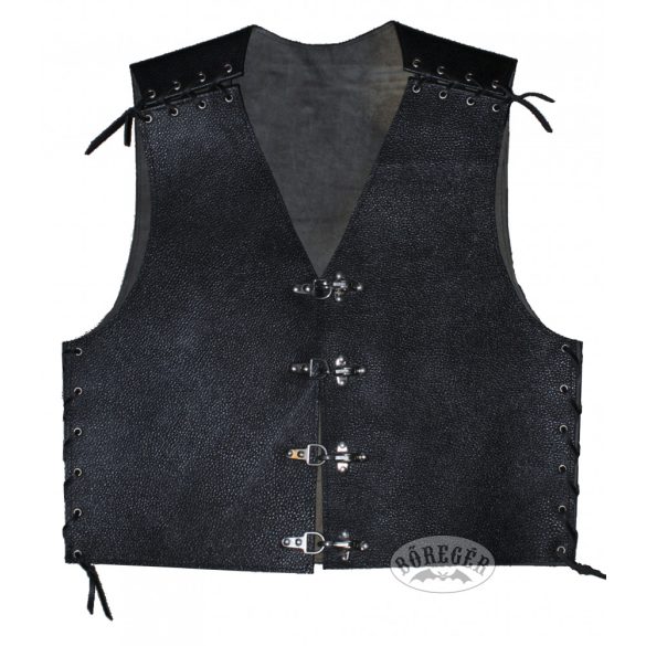 Man leather vest